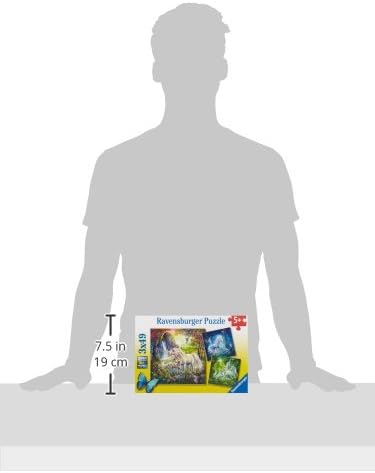 Ravensburger Beautiful Unicorns Jigsaw Puzzle (3 x 49 Piece)