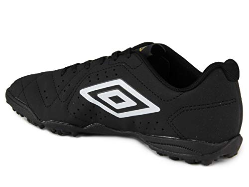 Chuteira Umbro Striker VI Society Preta e Branca