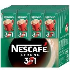 Nescafé Strong 3 en 1, Café Soluble Instantáneo, Paquete de 24 Sobres, 336g