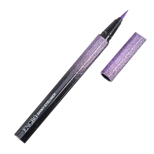 NOLITOY 1 Pc delineador de ojos eye liner eyerline eyeliner women Cosméticos para mujer delineador a prueba de agua delineador cosmético para los ojos el plastico Púrpura