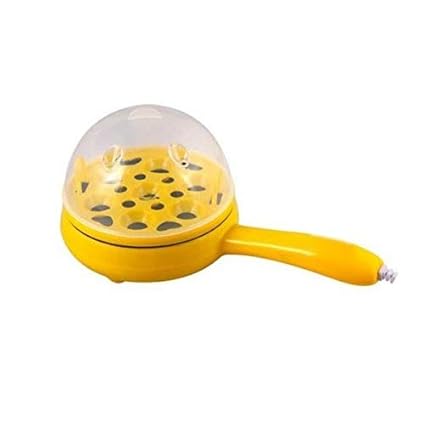 Mini Electric 7 Egg Poacher Steamer Cooker Boiler Fryer for Egg (Color May Vary)