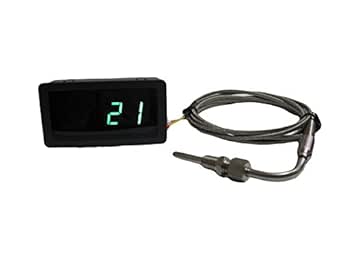Sonde EGT Thermocouple Type K En Acier Inox - Plage -100 à 1250°C, Longueur Câble 2 M, Filetage 1/8" NPT