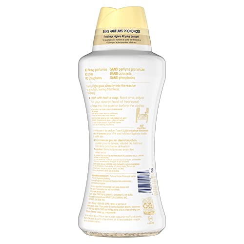 Downy Light Laundry Scent Booster Beads For Washer, Shea Blossom, 26.5 Oz, With No Heavy Perfumes #TOP2