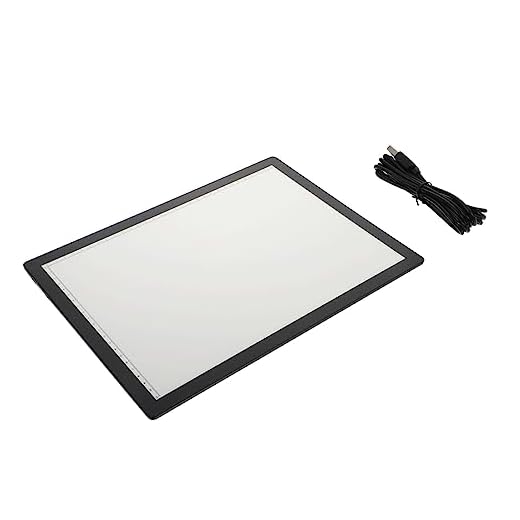 EXCEART 1 Unidad De Tableta De Dibujo De Mesa De Copia Para Pod De Luz LED Tablero De Dibujo Magnético Tablero De Dibujo De Copia Magnética Almohadilla De Luz De Rastreo Tablero De