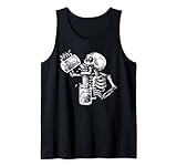 Skeleton Skull Draft Beer