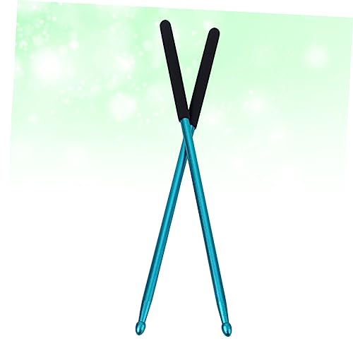 Baquetas de aleación de aluminio BESPORTBLE azules para batería miniatura 5