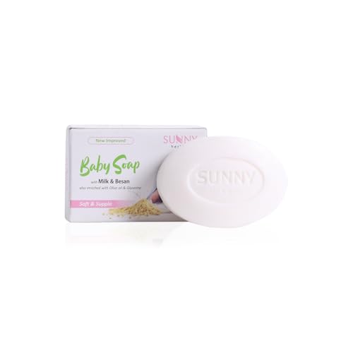 Sunny Baby Soap (Baby Care Soap) for Soft Baby Skin | Gentle Baby Soap | 100% Vegan | Alkali Free | Goodness of Olive Oil, Shea Butter & Vitamin E | 75 Gm - Image 5