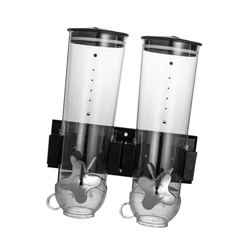 Générique Distributore A Parete - Macchina Per Cereali A Parete | Griglia Organizzatore Di Stoccaggio Di Grani Caramelle Riso Snack Domestico Bottiglie