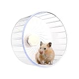 Actividad Amigable con Instintos: La rueda silenciosa para hámster permite a pequeñas mascotas como hámsters, jerbos y cobayas involucrarse en un comportamiento de natural, lo que mantiene su salud física y libera sus instintos animales sin alterar la tranquilidad del hogar, ideal para dueños que valoran un ambiente pacífico y natural para sus mascotas en el hogar doméstico.