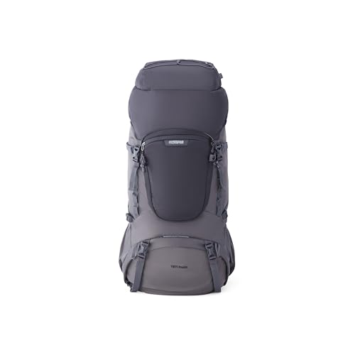 Image of American Tourister Yeti Pro | 60 Ltrs | 1 Compartments | Bottle Pocket | Ergonomic Padded Back Panel & Shoulder Straps | Rucksack | 1 Year International Warranty | Black