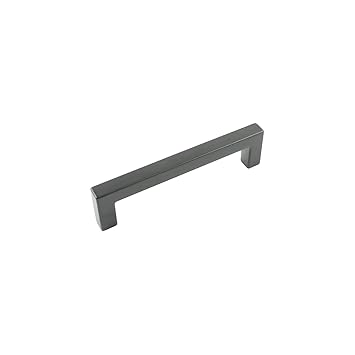 Hickory Hardware HH075327-MB Skylight Collection Pull 3-3/4 Inch (96mm) Hole Center, Matte Black Finish