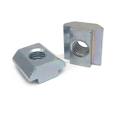 25pcs t nuts tee sliding slot nuts 40 series m8 threaded slide in pre-assembly for 4040 4080 v t slot 8mm rail aluminum extrusion profile