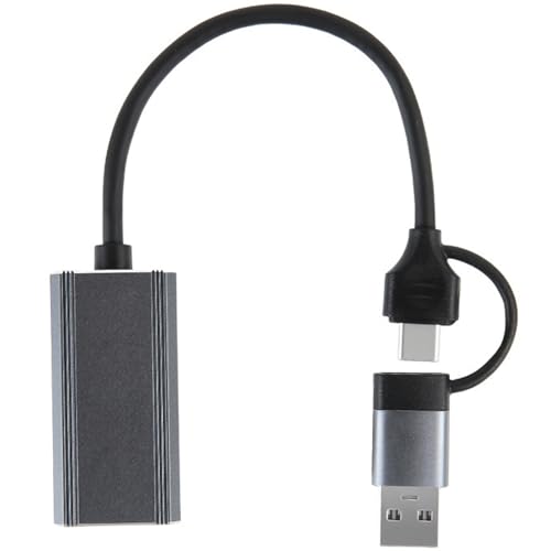 Convertisseur vidéo numérique Type C USB vers HDTV pour enregistrement sur PC