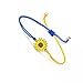 Fashion Daisy Flower Bracelet Ukraine Flag Hand-woven Rope Charm Bracelets for Women Men Couple Jewelry Travel Party Gifts Nice Design