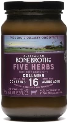 ABBCo Five Herbs Beef Bone Broth Concentrate 395g- Italian Herbs