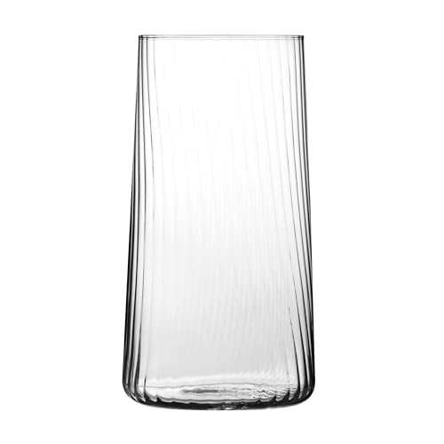 Krosno Avant-Garde Lumi Highball Glasses Set of 6 550ML Crystalline Glass Gift Boxed