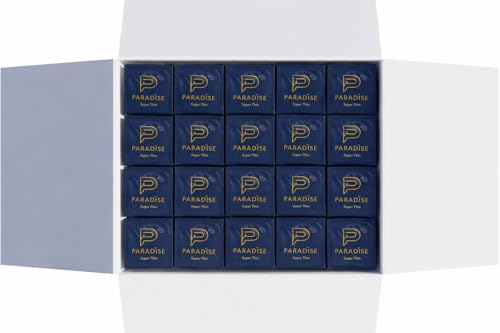 Paradise Condoms — 1000 Count — Lubricated Latex Condoms — Bulk 1000 Per Pack