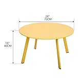 Zoom IMG-2 fokebel tavolino da giardino rotondo Zoom IMG-2 fokebel tavolino da giardino rotondo