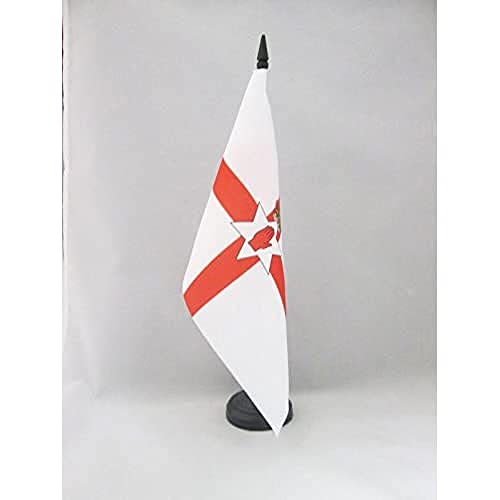 AZ FLAG - Tischflagge Nordirland - 21x14 cm - Irische Nordfahne Tischfahne 14 x 21 Cm - Flaggen