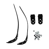 [CORHAD] 2セットローラースケート用ストラップ バックル付きベルト 交換用パーツ 調節可能で取り付け簡単 素材 軽量 持ち運び便利 黒