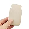 30 Pack 4 Inch Wood Mason Jar Cutouts Unfinished Wooden Mason Jar Sign Hanging Ornaments DIY Mason Jar Craft Gift Tags for Home Party Decoration Craft Project #2
