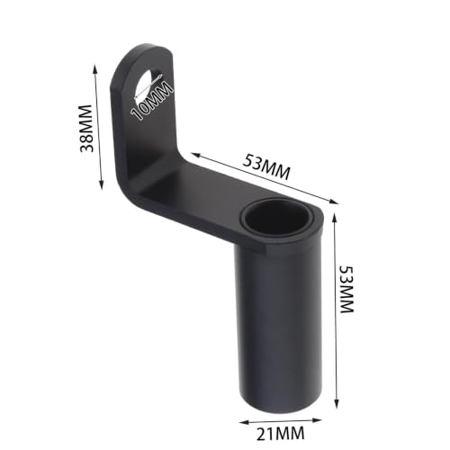 Extensor de Manillar para BMW R 1200 RS 2015-2018 en Aluminio Negro de Alta Resistencia 7