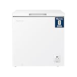 Fridgemaster Chest Freezer, 198 Litre, White, 4-Star Rating, Winter Guard, 85.8x78.7x55.9 cm, Energy Rating E