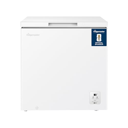 Fridgemaster Chest Freezer 198 Litre White 4-Star Rating Winter Guard 85.8x78.7x55.9 cm Energy Rating E
