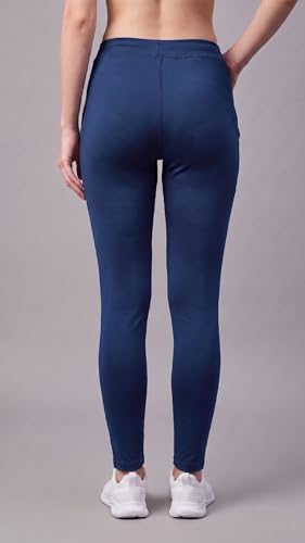 Image of Mehrang Stretchable Yoga Pants for Women & Gym Pants for Women Workout with Mesh Insert & Side Pockets