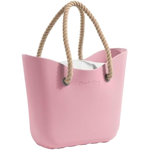 Brook + Bay rubber beach tote bag - dusty pink Cover