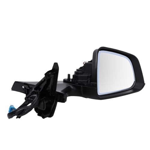 Espejo retrovisor eléctrico antideslumbrante para Y 2021-2024, conjunto de ABS negro para la puerta