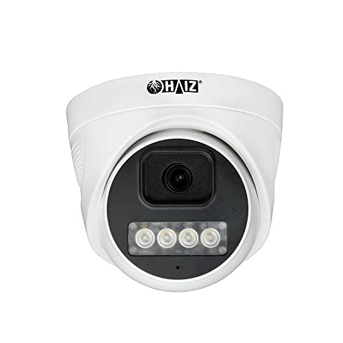 Haiz Câmera de Segurança Residencial Vigilância Intelgente Ip Poe Uhd 3mp Dome 3.6mm Infra Ip66 HZ-DMPOE-M5