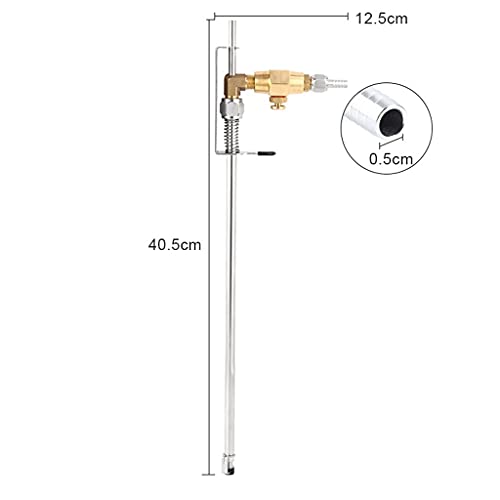 Anwuyang Stainless Bottle Filler Beer Gun, Homebrew Beer Keg Co2 Filling Bottling Device Carbonation Kit, One-Handed Intuitive Operation #TOP2