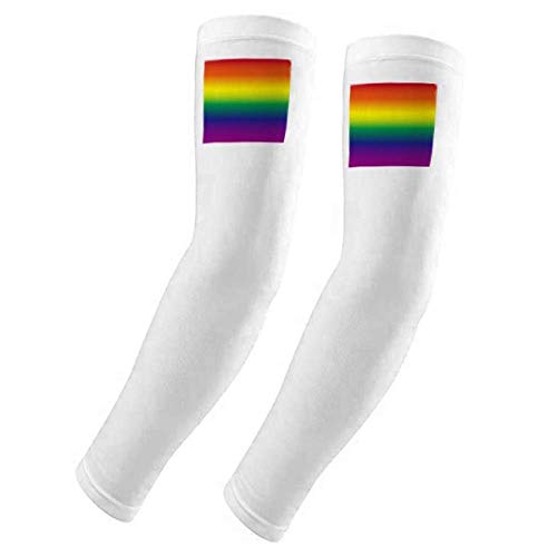 Manchon de protection solaire UV Gradient LGBT idéal pour le cyclisme