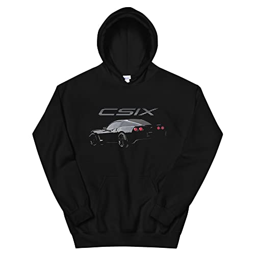 Sports Car C6 Sixth Generation Vette Unisex Hoodie2