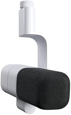 Logitech G Yeti Studio, micrófono de difusión XLR dinámico y Activo para Gaming, preamplificador Activo ClearAmp, cápsula de Doble diafragma, suspensión antivibraciones Interna, Blanco
