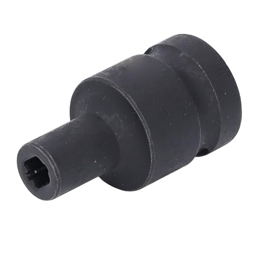 ANKROYU Vaso para grifo de 1/2 pulg., M8, extremo cuadrado cónico, acero al cromo molibdeno, vaso de grado de impacto de alta torsión para herramientas de llave eléctrica, mecánico