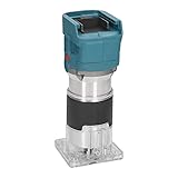 KIMISS Bürstenloser Oberfräse für die Holzbearbeitung – Kompakter 18-V-Lithium-Ionen-Trimmer, Ideal für Präzises Trimmen und Holzprojekte
