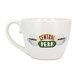 RECONOCIDABLE: esta taza blanca cuenta con el logotipo central de ventaja.