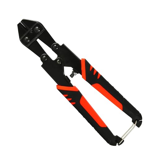 Mini Bolt Cutter,Small Heavy Duty Wire Cable Cutter with Soft Grip Anti-Slip Handle,Sharpen Cutting Edge,Wire Cutter,One Hand Operation,Small and Portable Design by XIANGEN - Image 2