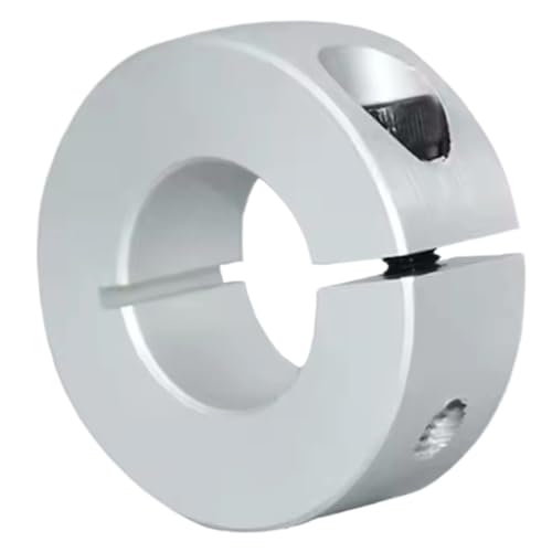 Collier de serrage a double fente, �H��@�B�̃X���b�g�̕����̃T�C�Y���t���Ă���A���~�j�E�������J���[�̊J�����^�C�v(6 20 8)