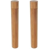 Operitacx Versandrohr Aus Bambus 8.27 Zoll Rundes Papierrohr Für Poster Versandrolle Und Aufbewahrungsrohr Für Künstler Studenten Bürobedarf
