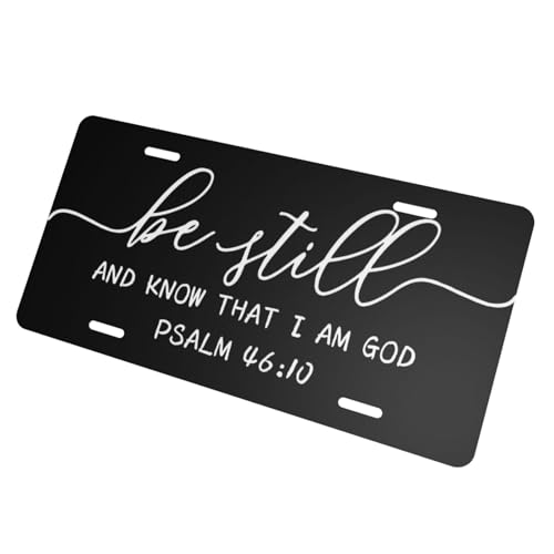 LHUAIKI Christian Front License Plate Car Decorative License Plates by LHUAIKI - Used condition - Image 2