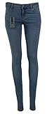 Skinny VERO MODA Damen VMFIVE LW SUPSLIM DESTR Jeans BA959 NOOS Jeanshose, Blau (Light Blue Denim), W30/L34 (30)