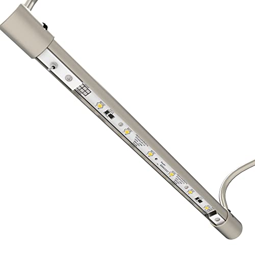 Cocoweb Battery Operated Frame Light In Satin Nickel - 12 Inch, Rechargeable Battery Included, Led, Remote Control, Dimmable #TOP3