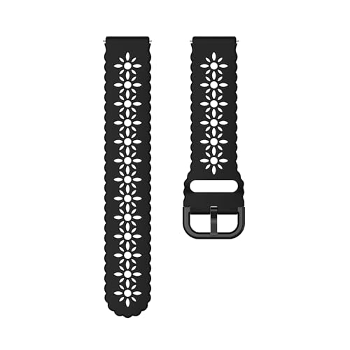 [XGYOMVB] �ԕ��o���h �E�H�b�` GT6 GT5 GT4 41mm �Ή� �G���K���g�ȃ��[�X�f�U�C�� �E�H�b�` 5 42mm �Ή� �E�F�f�B���O�u���X���b�g(Black,Watch5 GT5Pro 42mm)