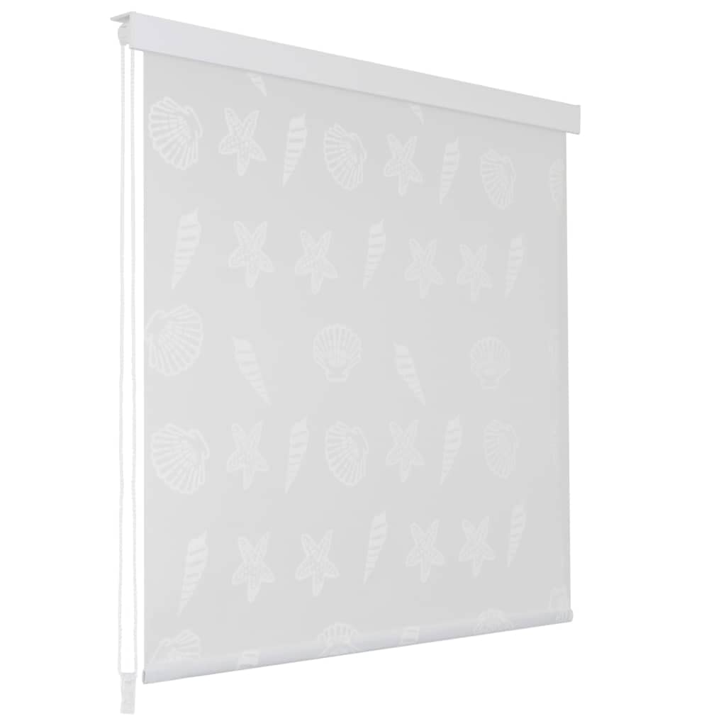 Shower Roller Blind 120x240 cm Sea Star,Water-repellent Shower Roller Blind,Shower Curtain Roller Blind,Bath & Shower(SPU:142861)