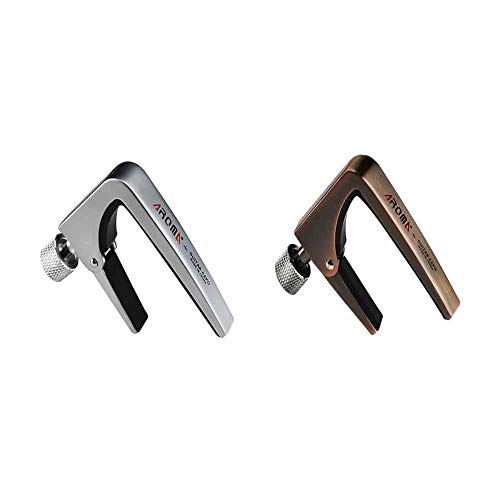 Liga de zinco de guitarra AC-11 Capo para guitarras acústicas únicas Bronze