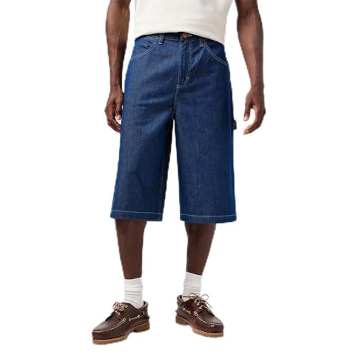 Wrangler Cj Skater Shorts Denim Homme en jean bleu casual