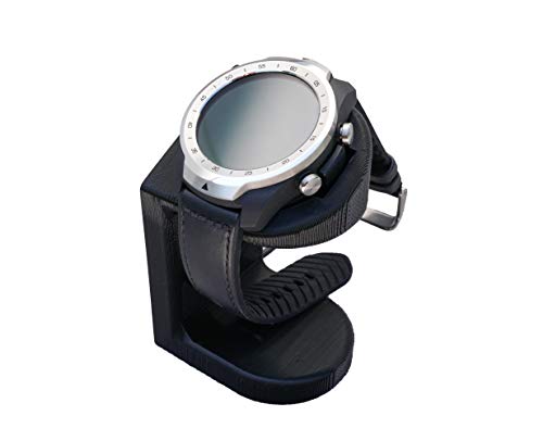 Artifex Design Stand Compatible with TicWatch Pro Smartwatch Charging Stand Gen 1 ONLY (Black)